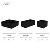 Qoolish Black Drawer Harmony Pack of 3