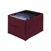 Qoolish Pack of 1 Maroon Jeans Organizer