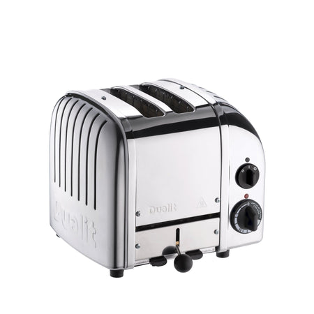 Dualit Small Appliance Package with 2-Slice Toaster and Sandwich Cage in Polished Chrome