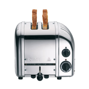 Dualit Small Appliance Package with 2-Slice Toaster and Sandwich Cage in Polished Chrome