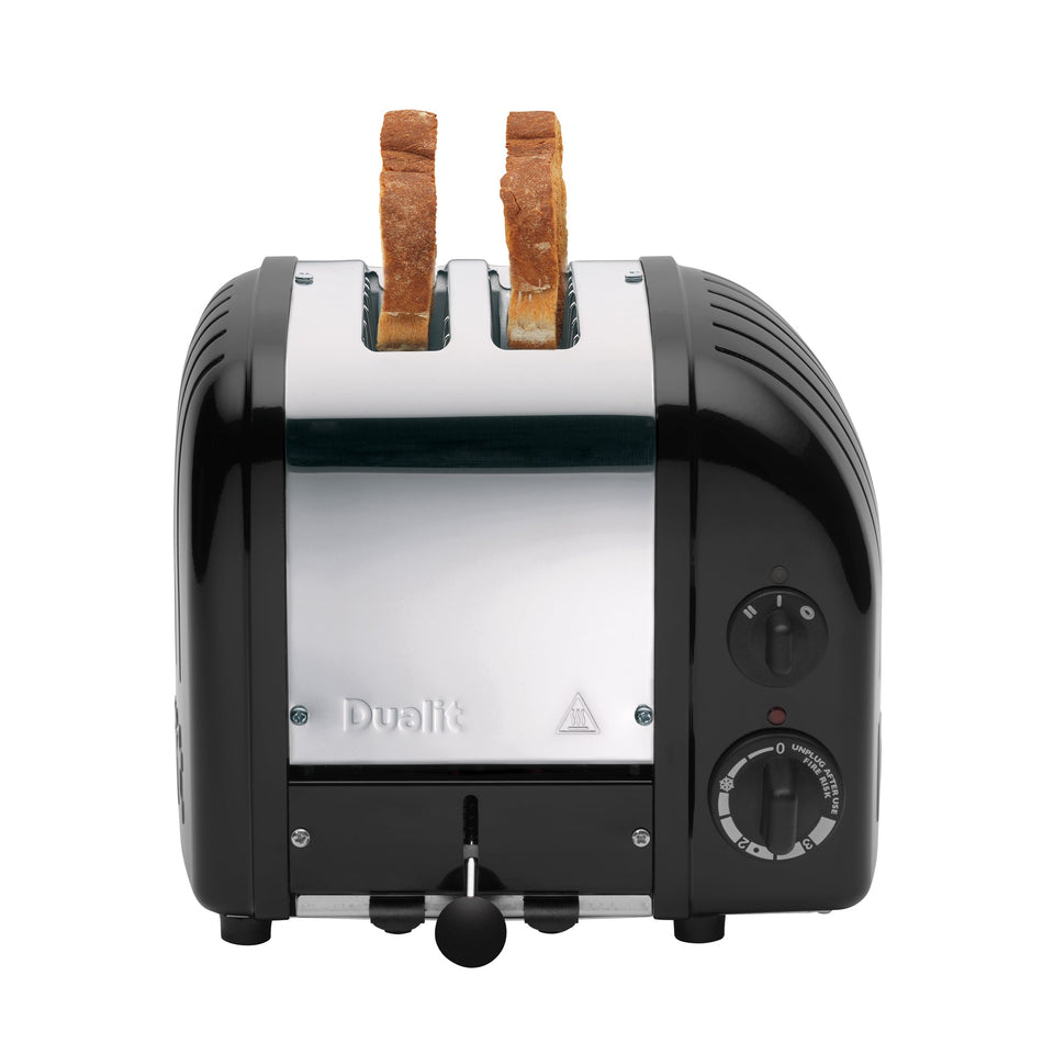 Dualit 2 Slice NewGen Toaster in Matte Black (27155)