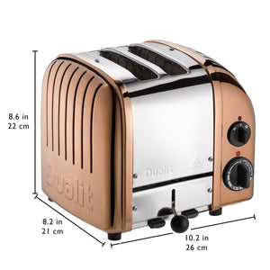 Dualit 2 Slice NewGen Toaster in Copper (27440)