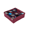 Qoolish Pack of 2 Maroon Drawer Organizers