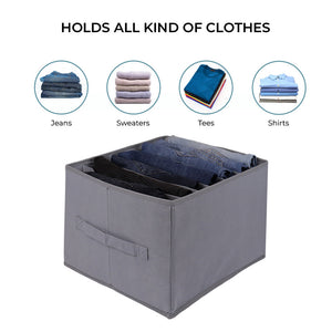 Qoolish Pack of 1  Grey Jeans Organizer