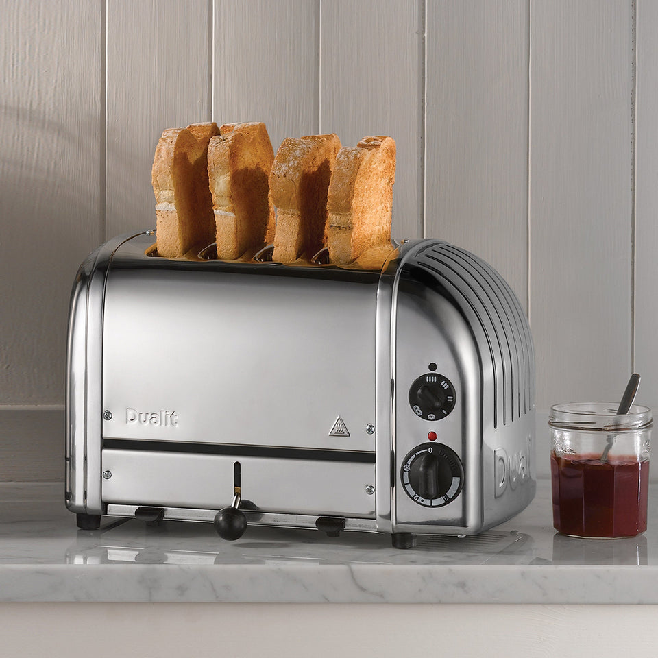 Dualit 4 Slice NewGen Toaster in Chrome (40415)