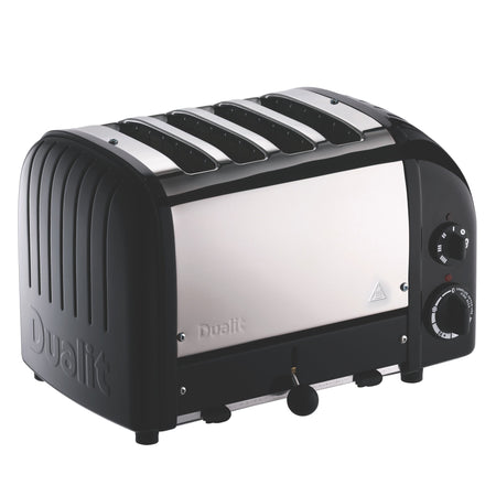 Dualit 4 Slice NewGen Toaster in Matte Black (47155)