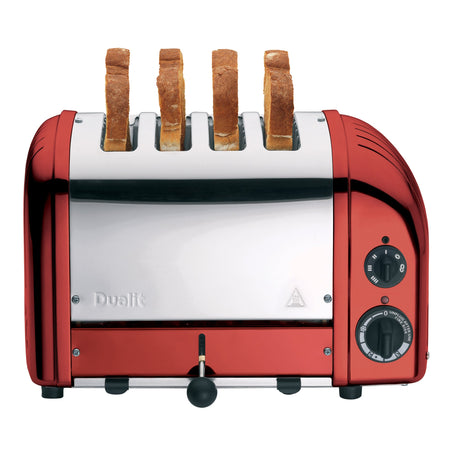 Dualit 4 Slice NewGen Toaster in Apple Candy Red (47171)