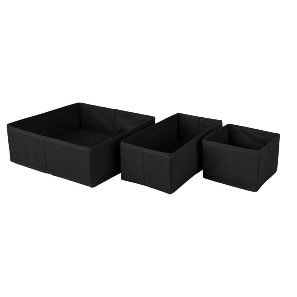 Qoolish Black Drawer Harmony Pack of 3