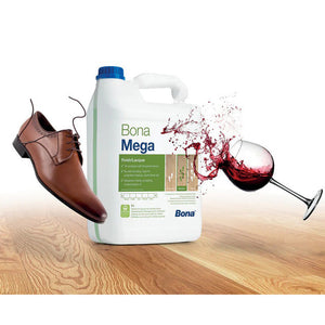 BONA MEGA WOOD FLOOR LACQUER  5LTR