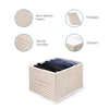 Qoolish Pack of 2 Jeans Organizers