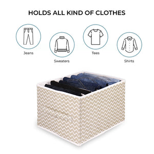 Qoolish Pack of 1 Jeans Organizer (Available in 5 Colours)