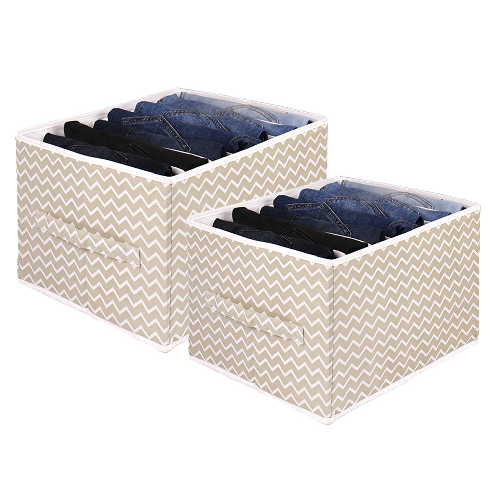 Qoolish Pack of 2 Jeans Organizers