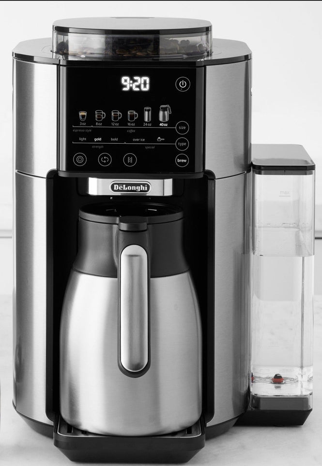 De'Longhi TrueBrew Automatic Coffee Maker with Bean Extract Technology with Thermal Carafe (CAM51035M)