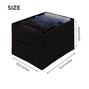 Qoolish Pack of 1 Black Jeans Organizer