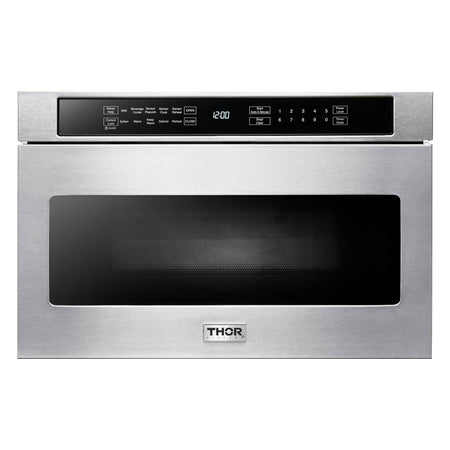 Thor Kitchen 24-Inch Microwave Drawer with Sensor Cooking in Stainless Steel (TMD2401)