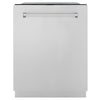 ZLINE 24-Inch Monument Series 3rd Rack Top Touch Control Dishwasher in Stainless Steel with Stainless Steel Tub, 45dBa (DWMT-304-24)