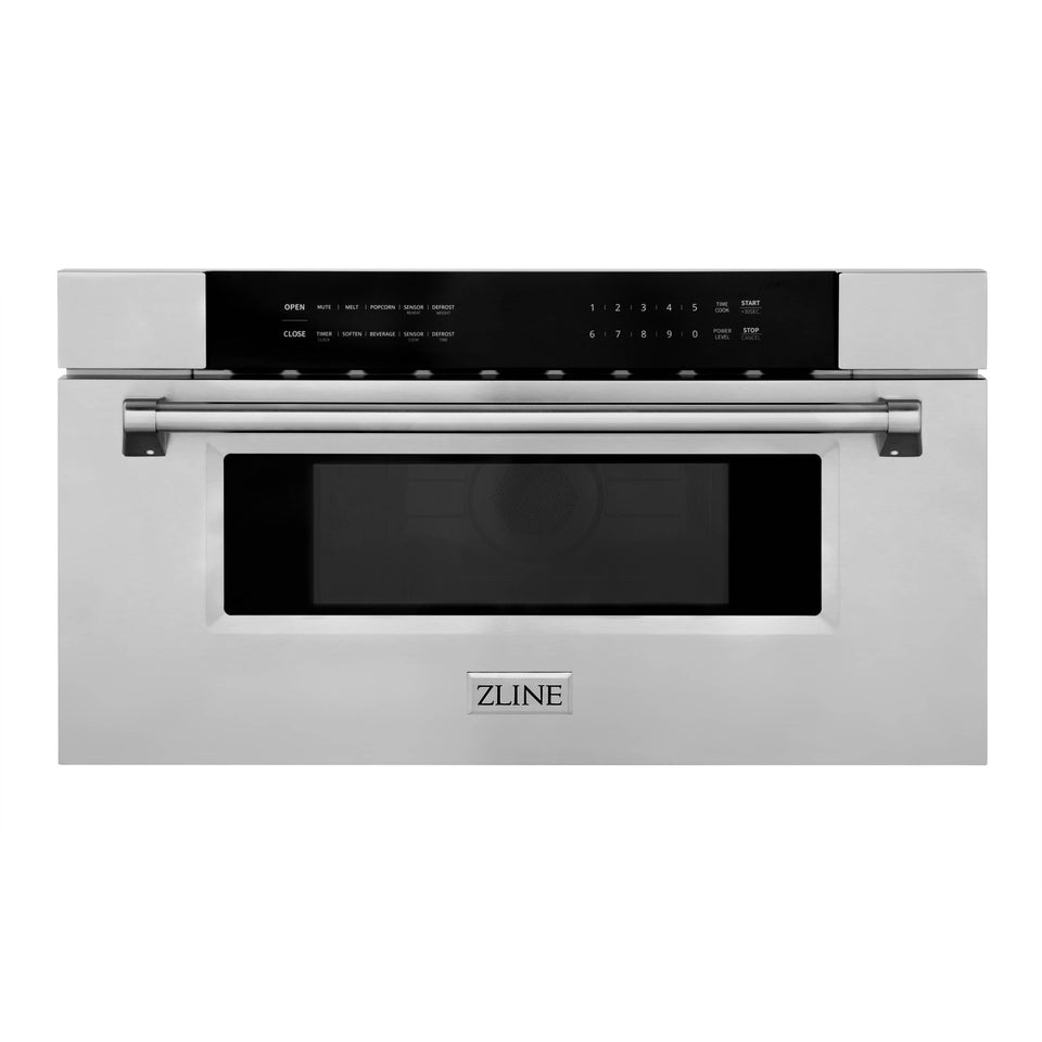 ZLINE 30-Inch 1.2 cu. ft. Built-In Microwave Drawer in Stainless Steel (MWD-30)